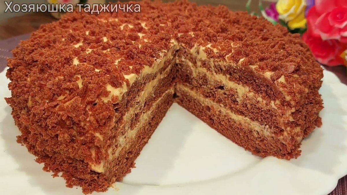 Бисквит на кипятке
