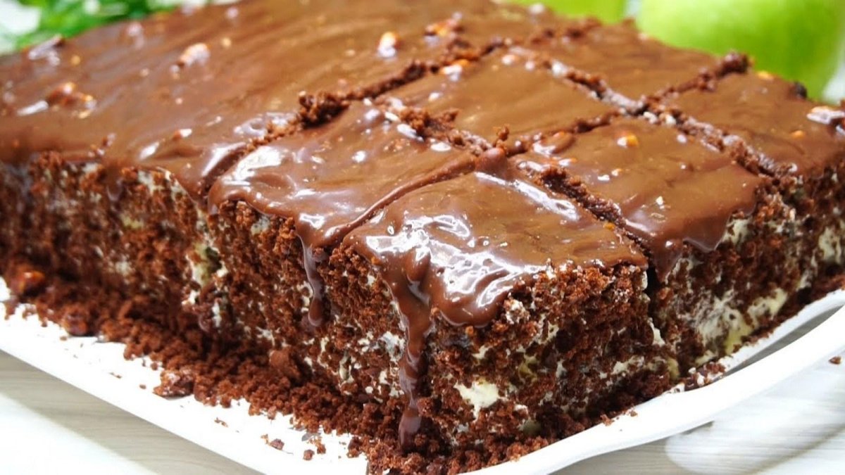 Ленивый шоколадный торт