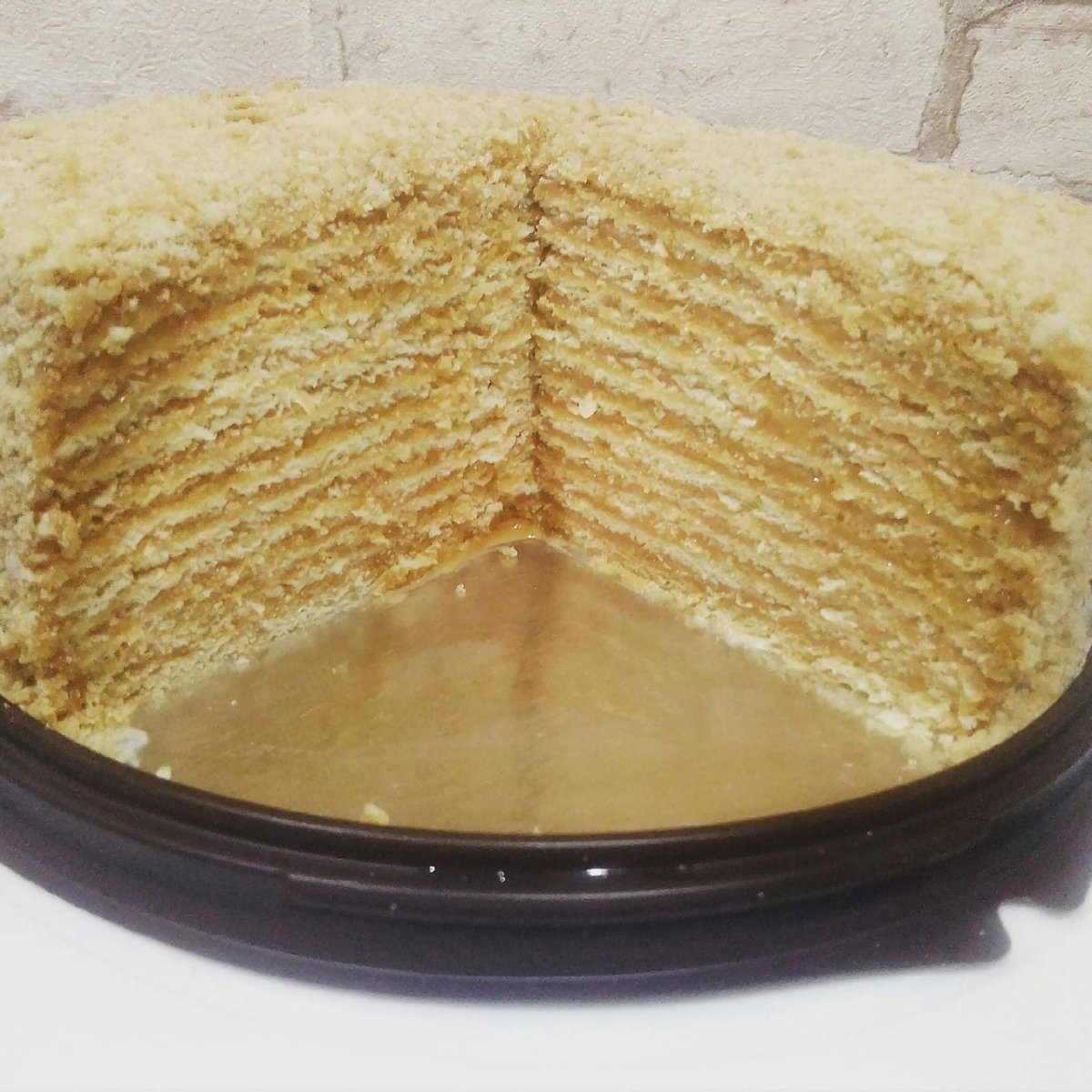 Торт с вареной сгущенкой