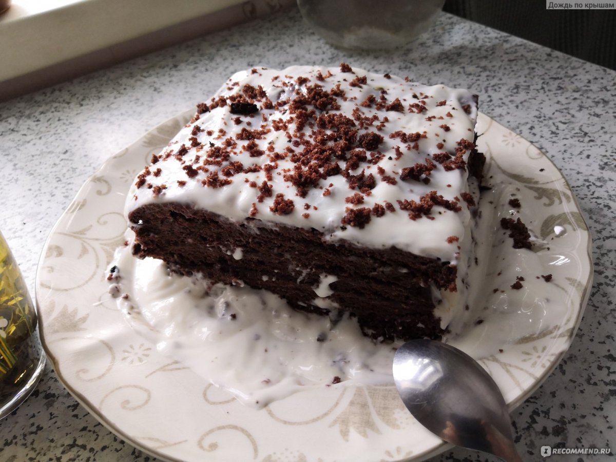 Черёмуховый торт классический