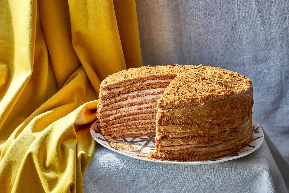 Куликовский торт медовик