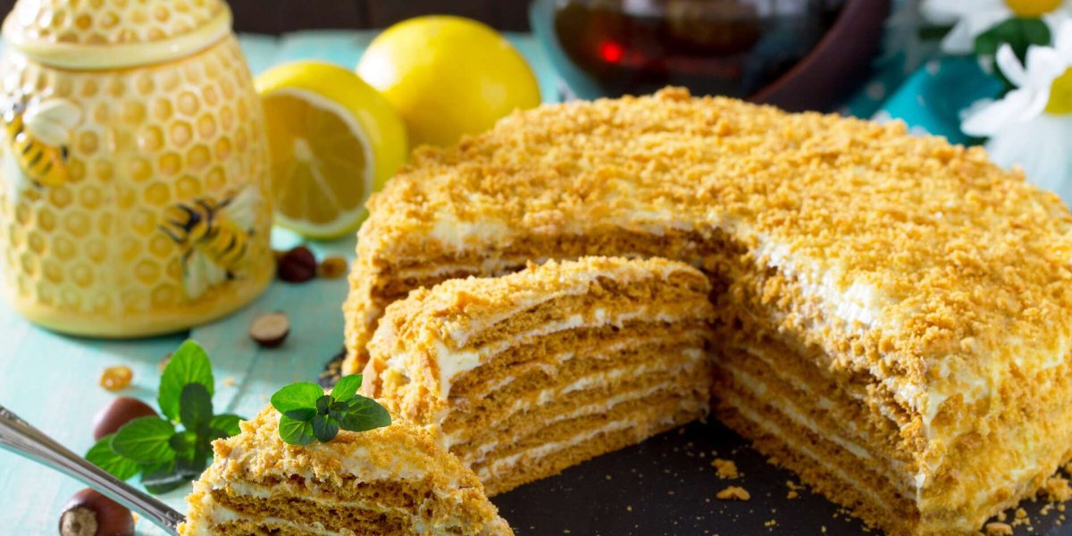 Песочный торт с ананасом