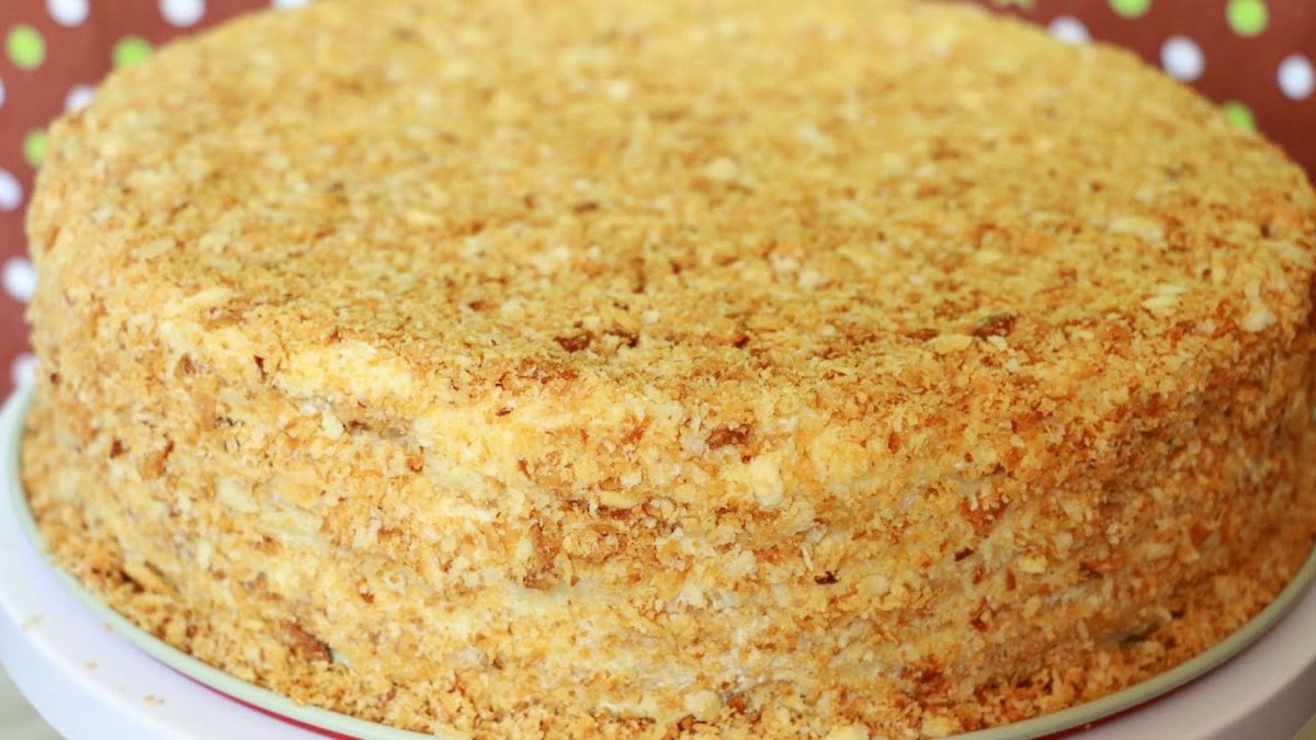 Рецепт пирожного медовик