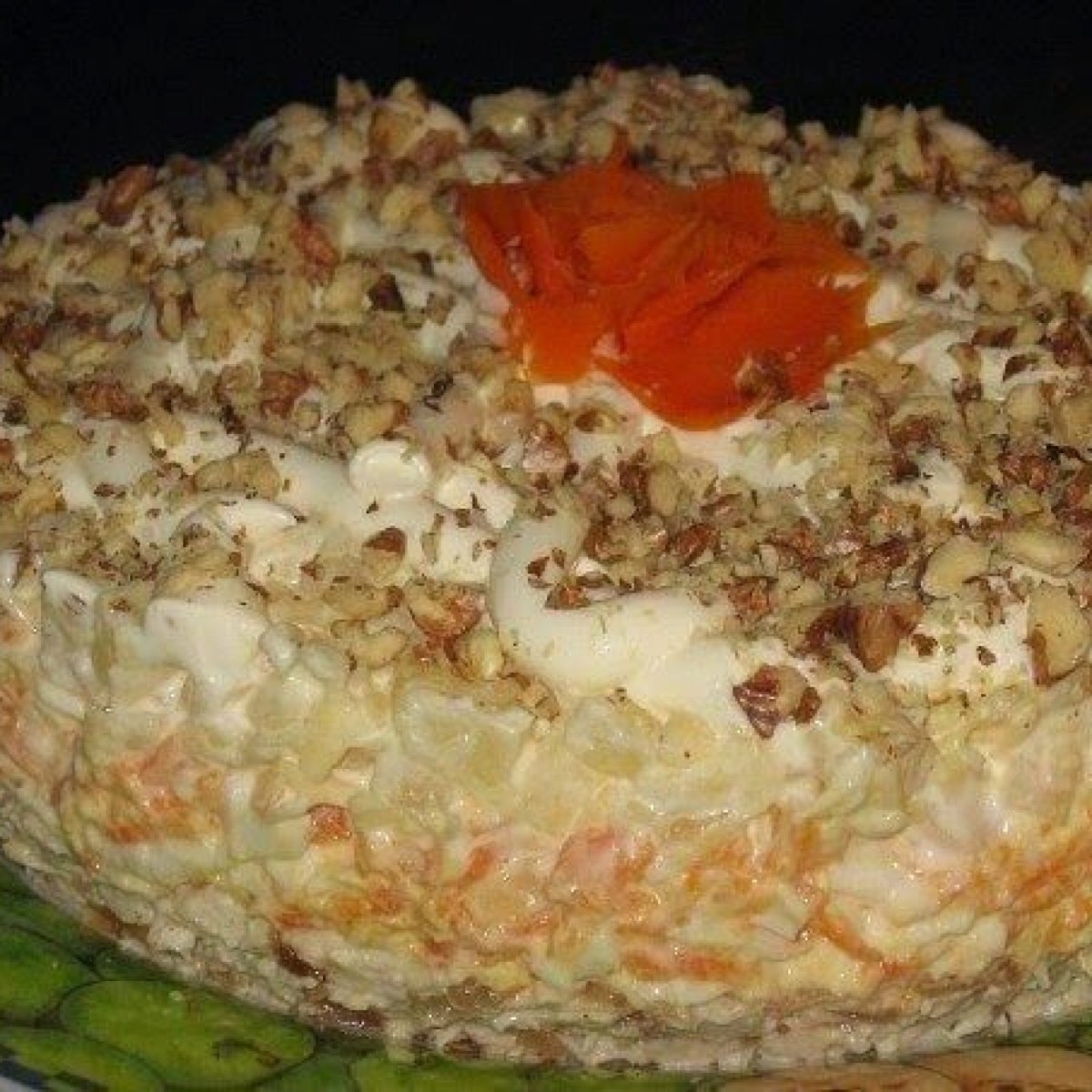 Салат нежность со свёклой, сыром