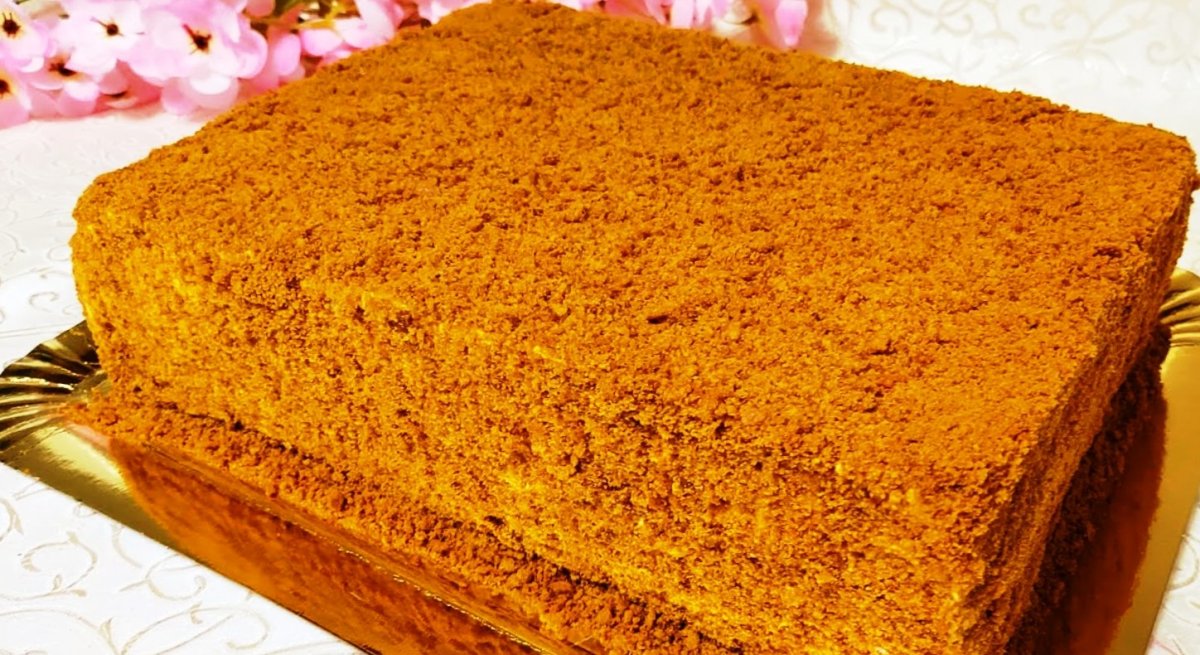 Карамелизированный медовик