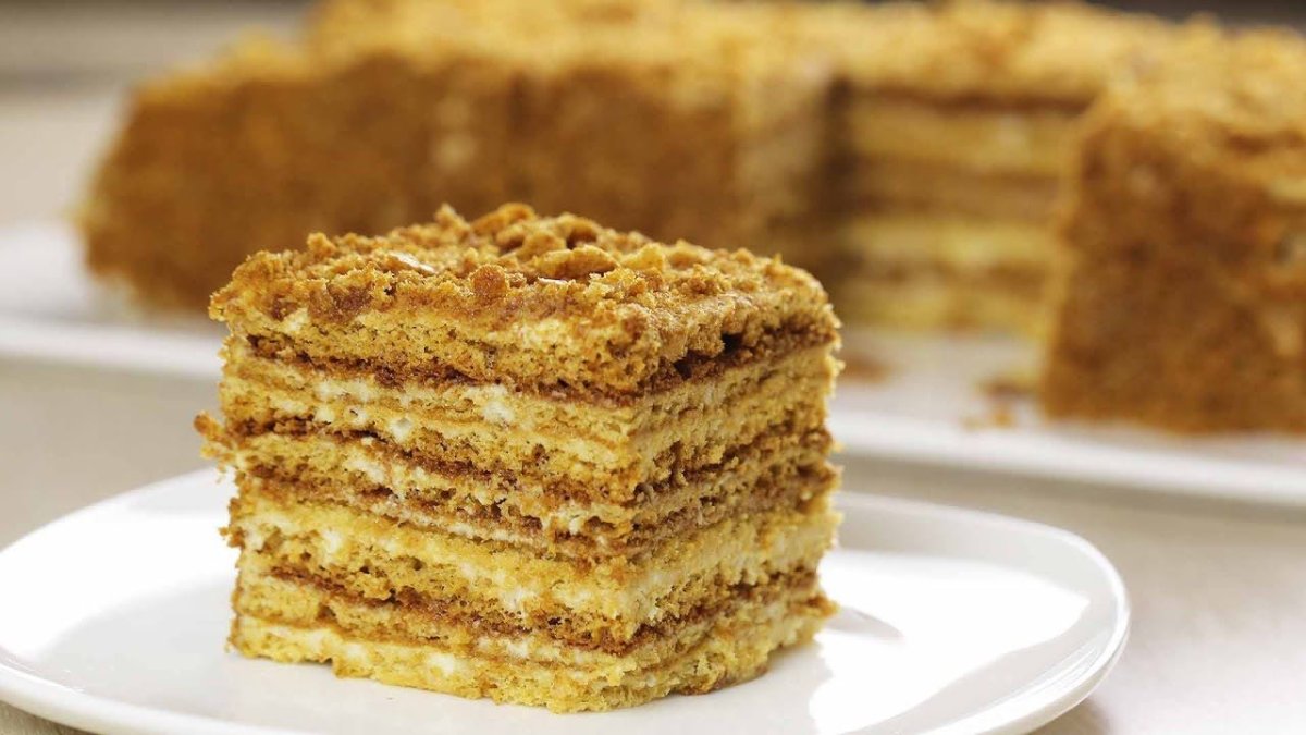 Торт Дамский каприз медовый