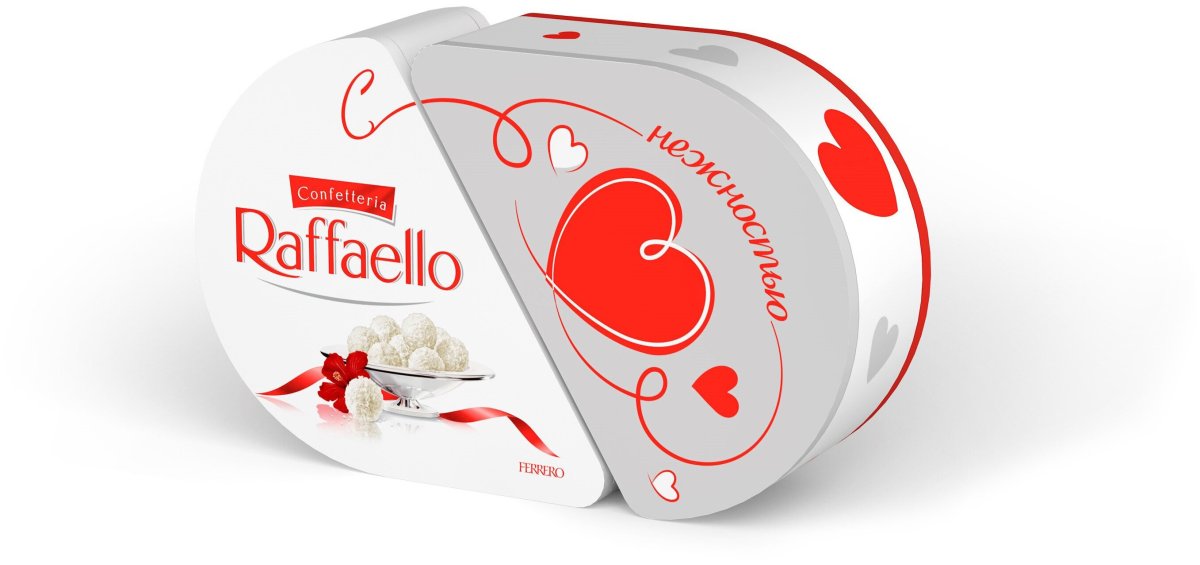 Конфеты Raffaello с цельным миндальным орехом в кокосовой обсыпке, 300 г
