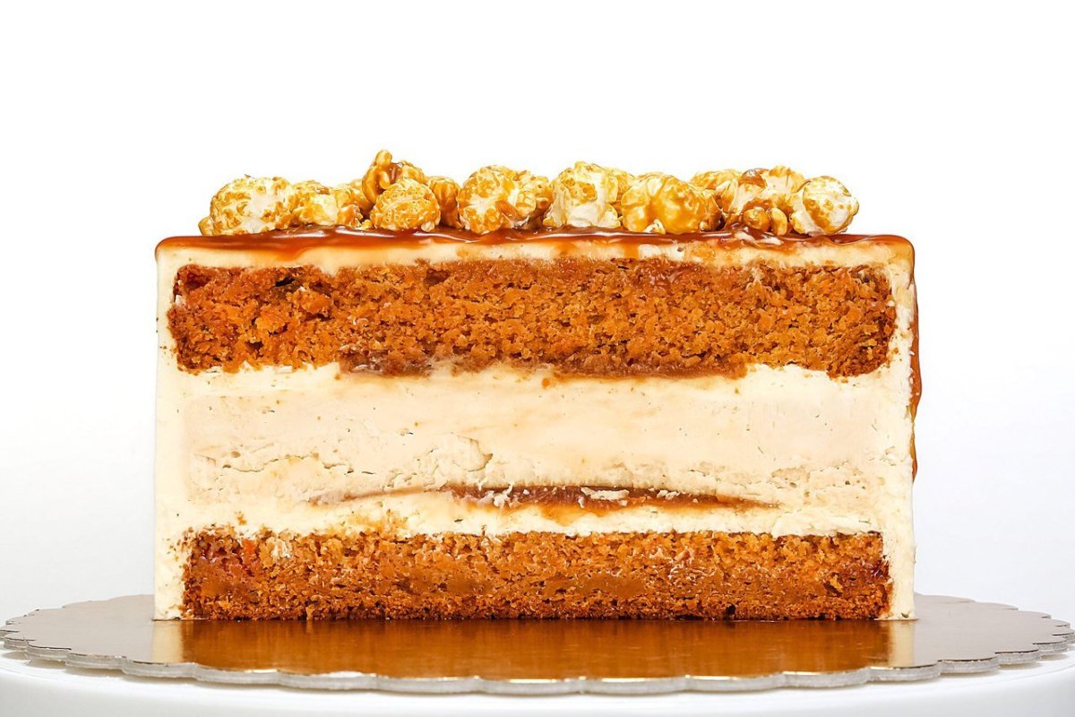 Чизкейк с карамелью