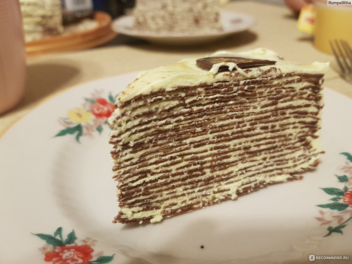 Блинный торт на Масленицу