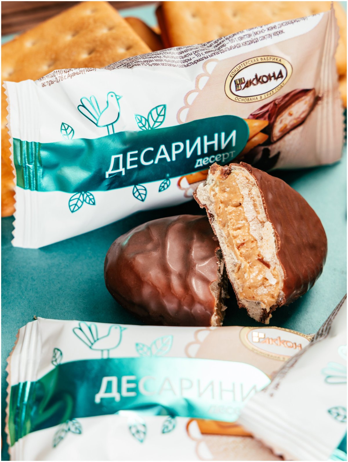 Десарини с крошкой крекера Акконд