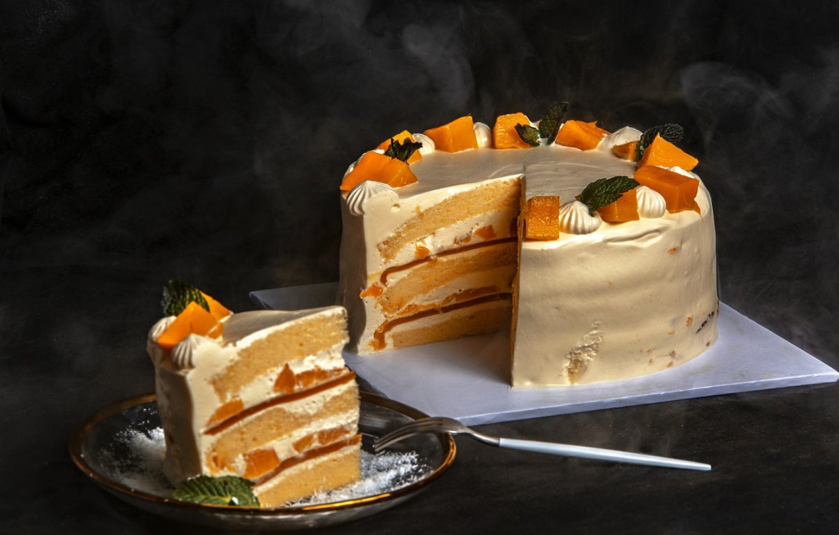 Вкусные пирожные