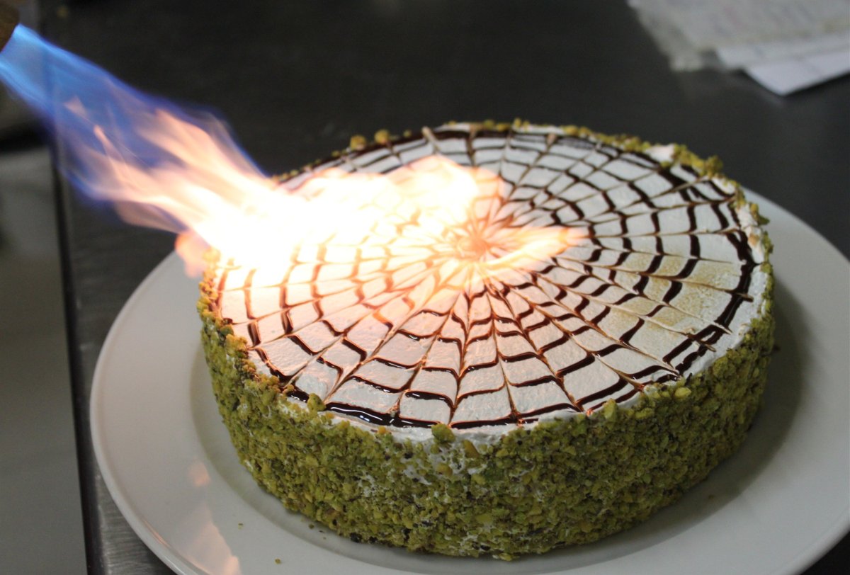 Торт из карамельных конфет