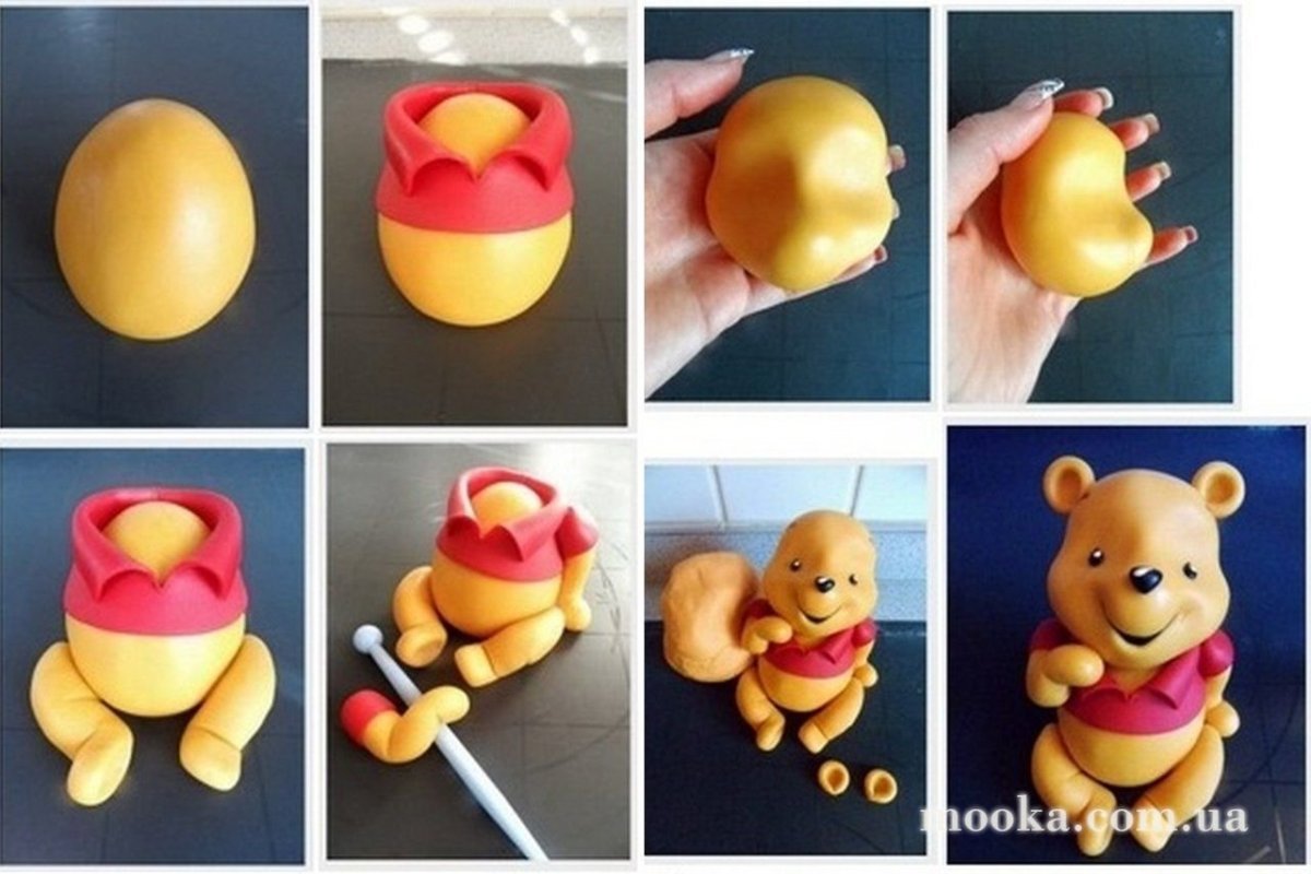 Фигурки из мастики для торта