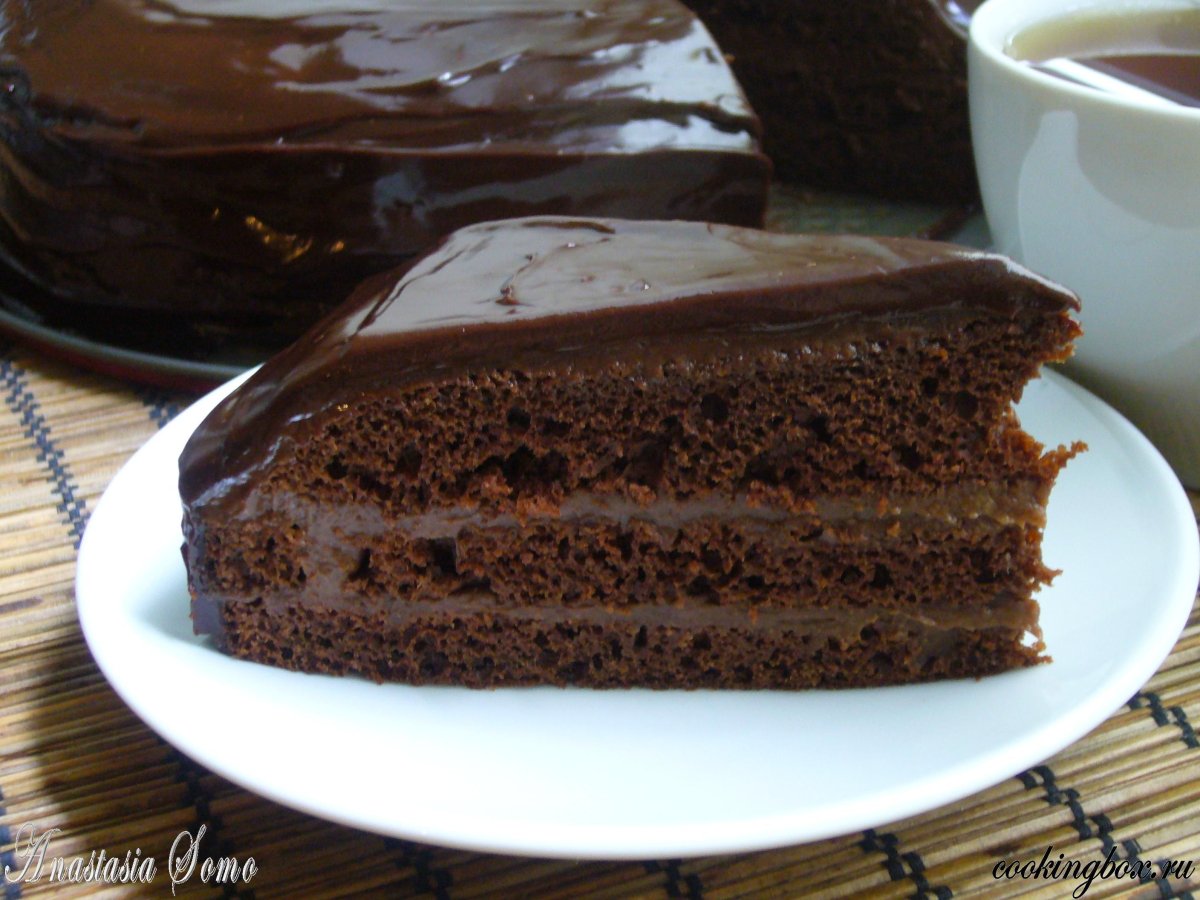 Торт пьяная вишня recept