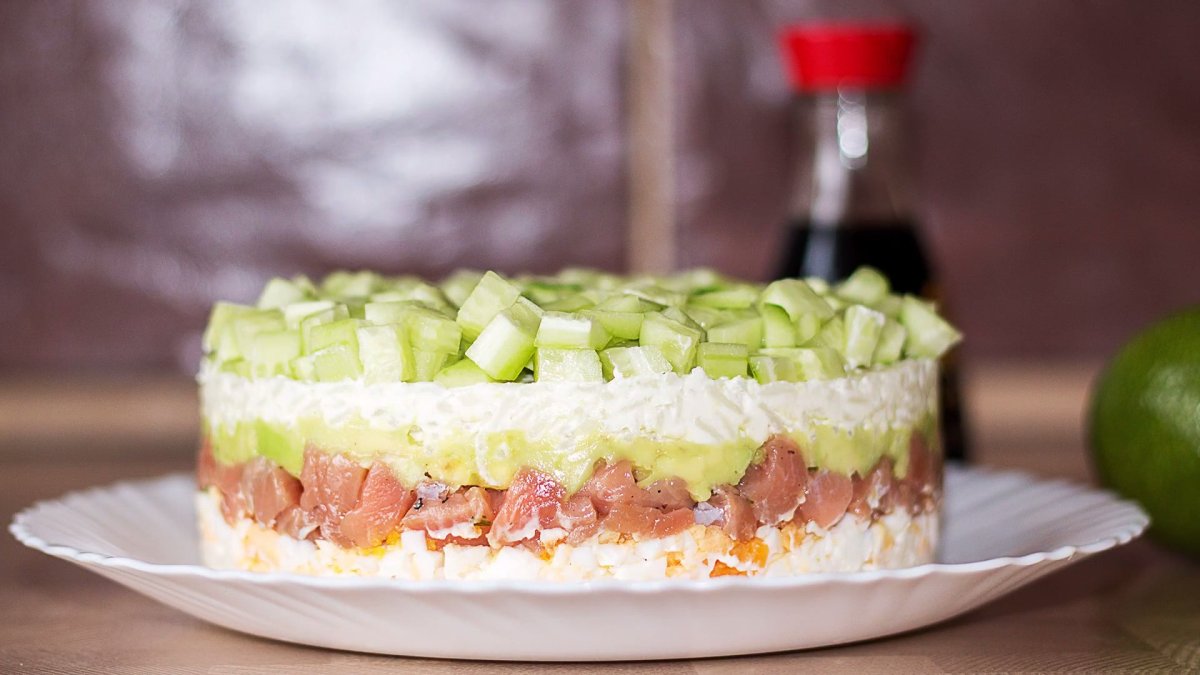 Печеночный торт закусочный