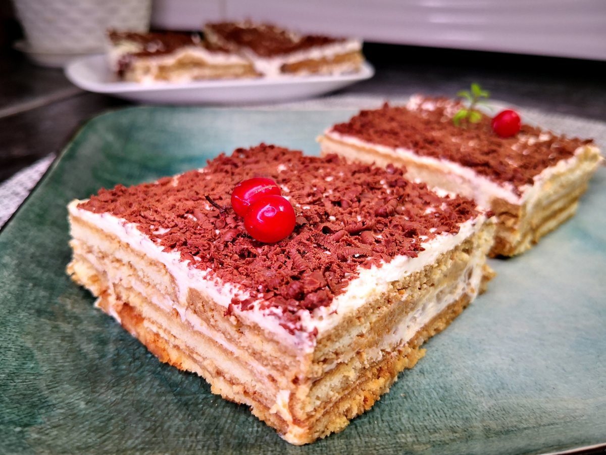 Тортик с куриной печенью