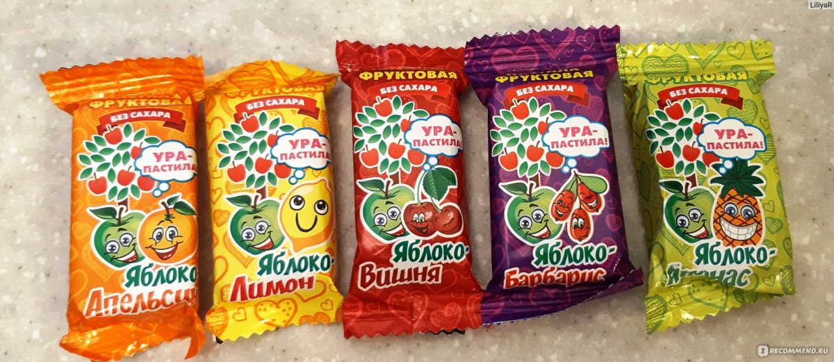 Фруктовая пастила без сахара Агро 07