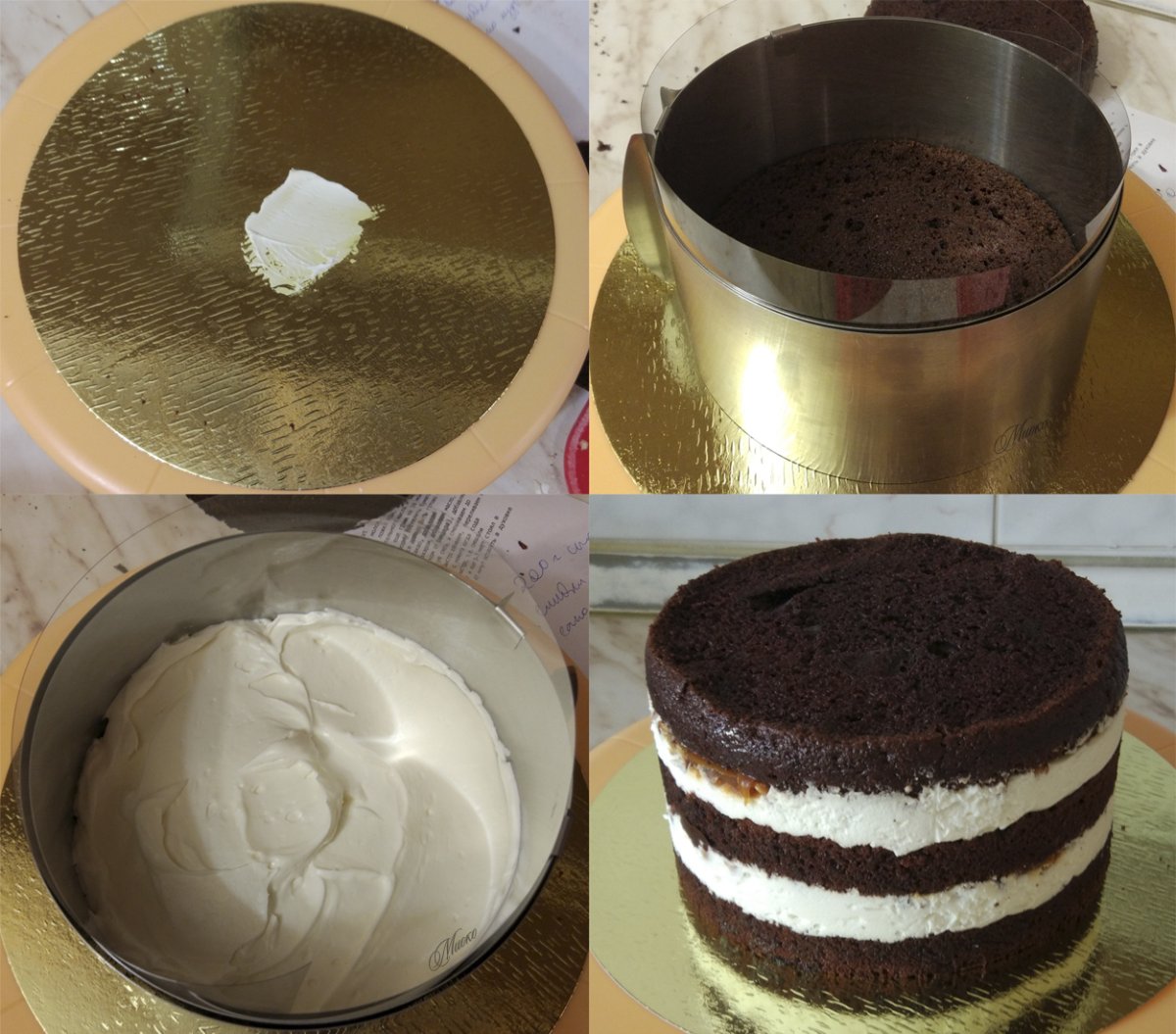 Стильный мужской торт