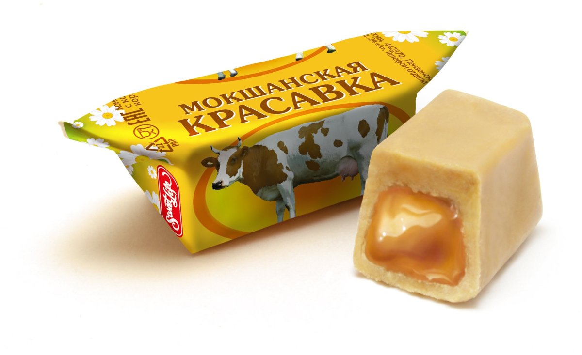 Конфеты коровка рот фронт