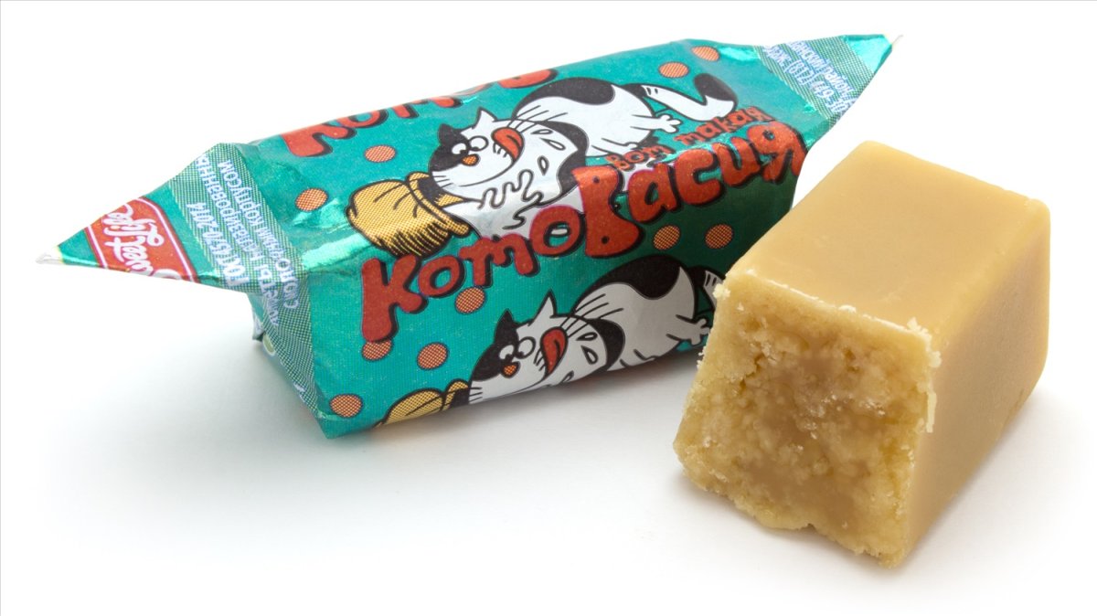 Конфеты коровка из детства