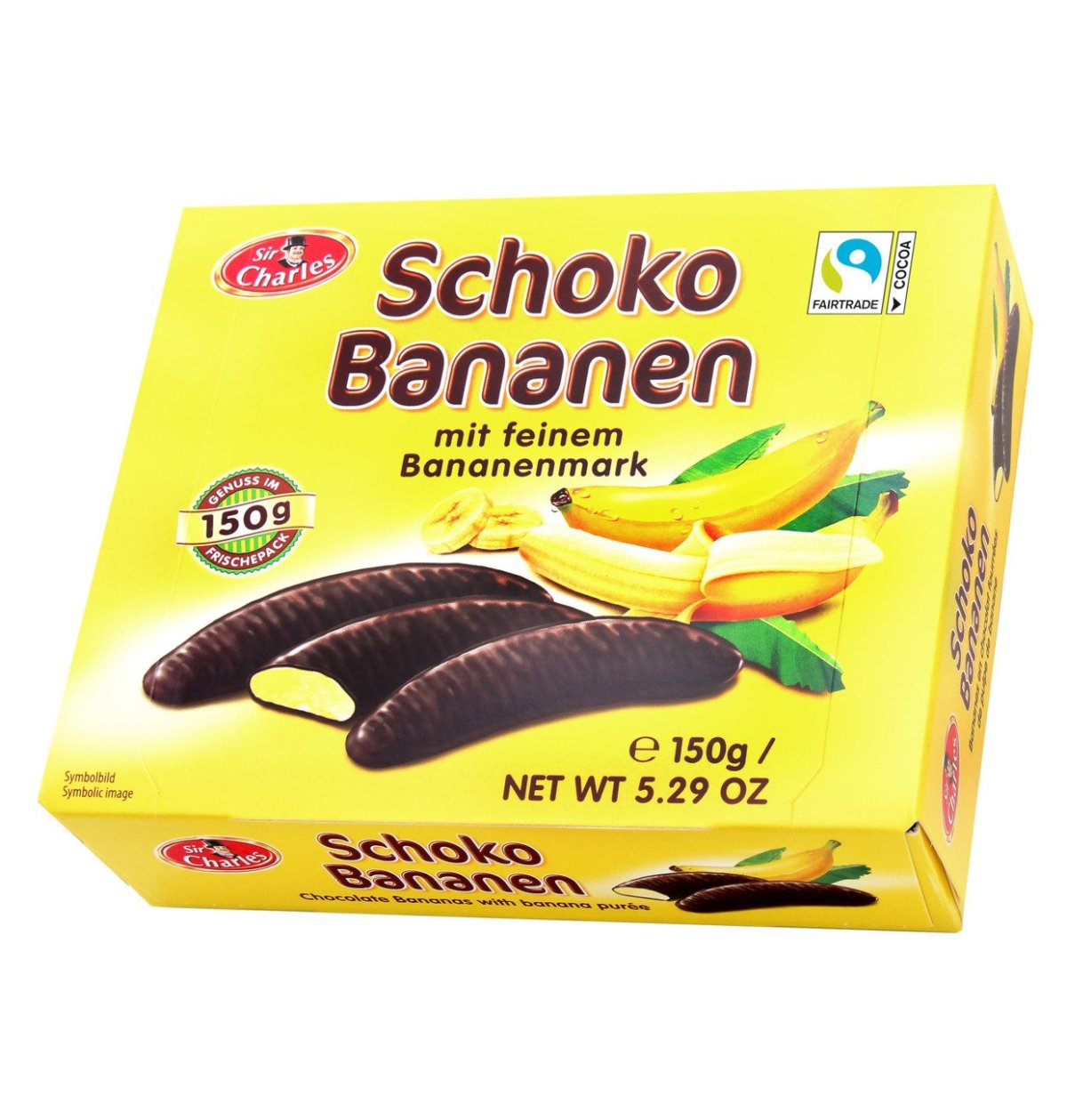 Банановое суфле в шоколаде Schoko-Bananen 150