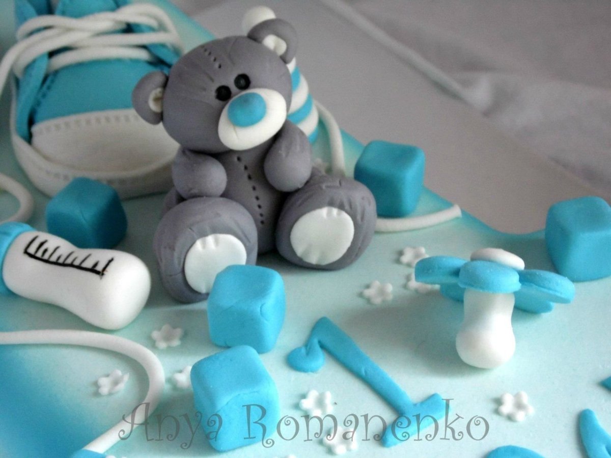 Фигурки из мастики для торта