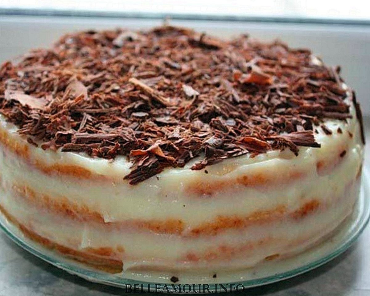 Торт лёгкий и вкусный