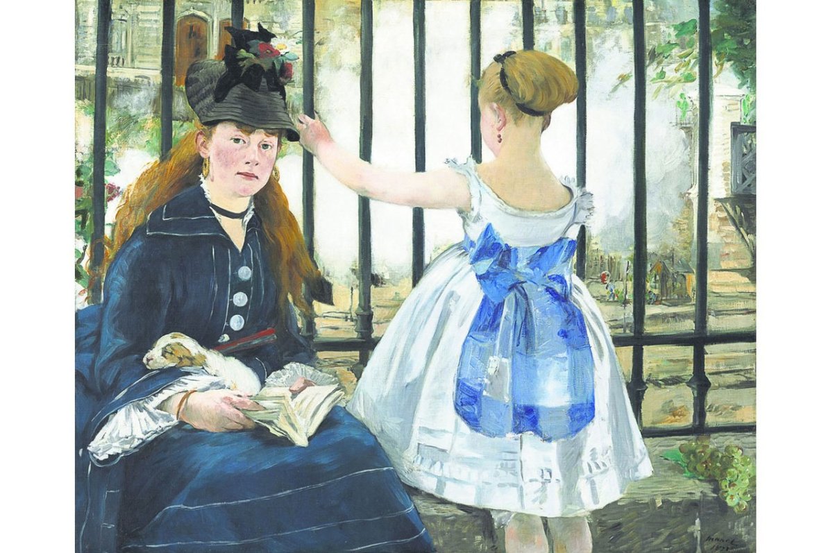 Эдуард Мане железная дорога (1872—1873)