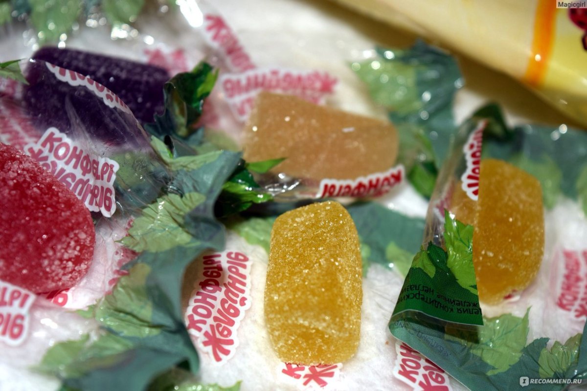 Желе в капсулах Fruit Jelly
