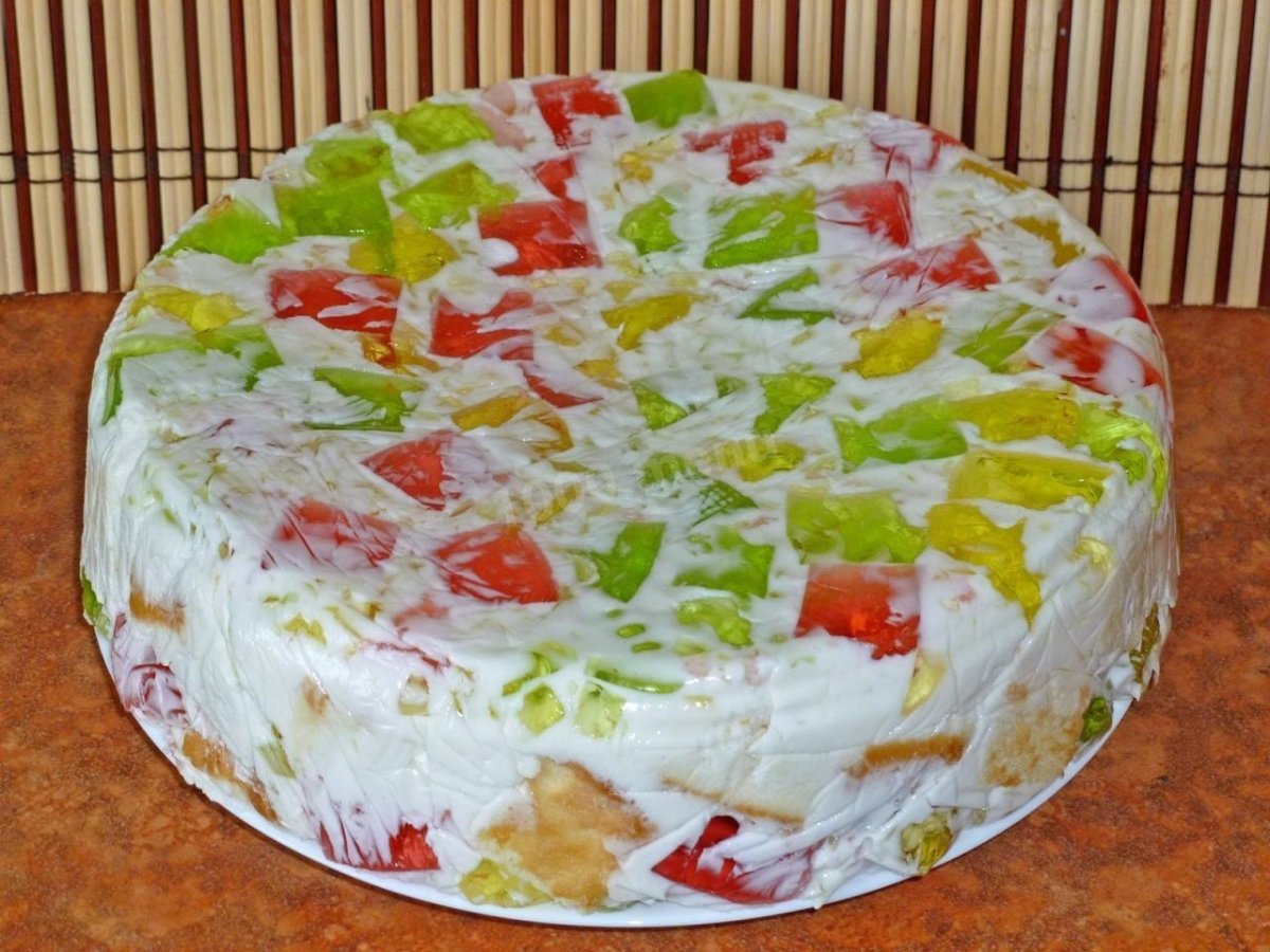 Десерт из сметаны