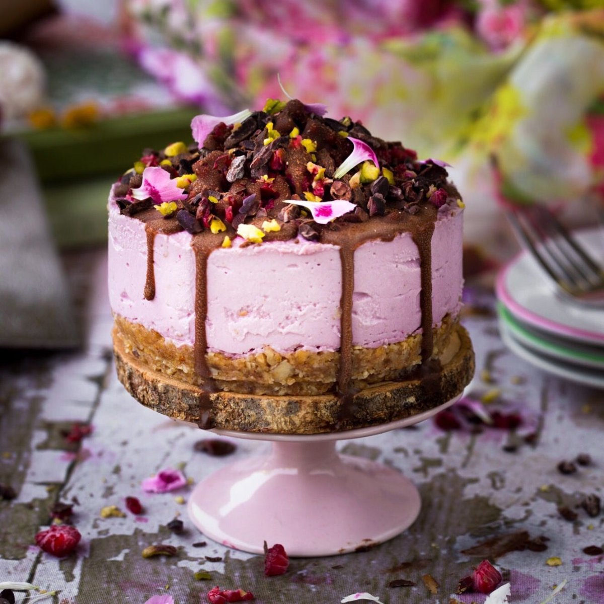 Raw Vegan Cake шоколад