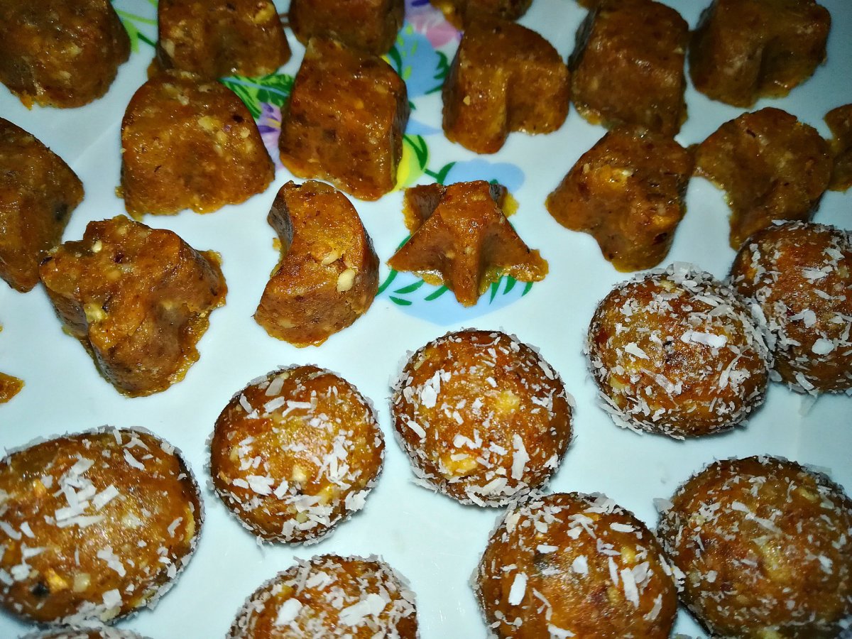 Конфеты с черносливом и грецким орехом