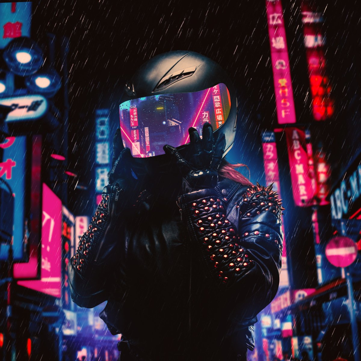 Synthwave человек