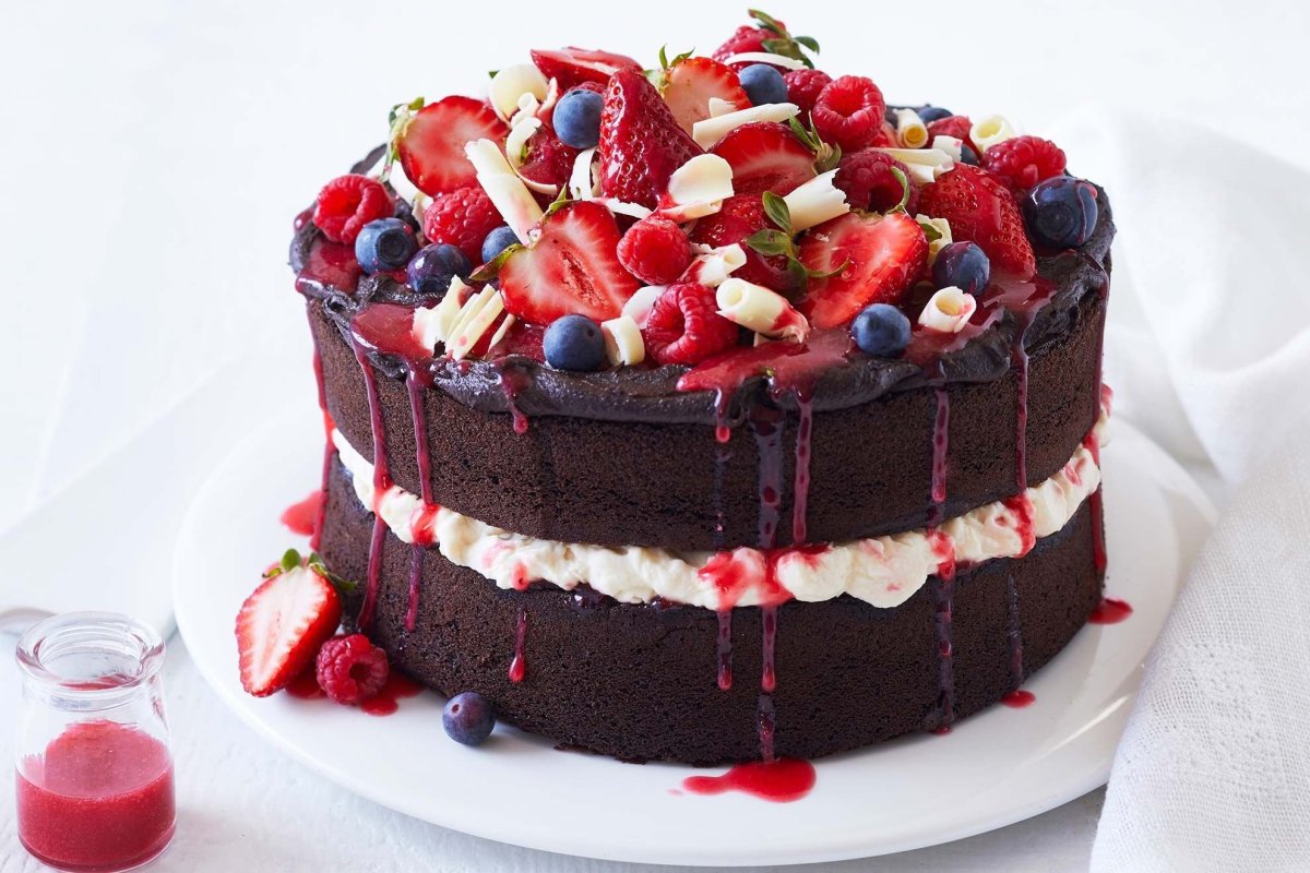 Торта "красный бархат" (Red Velvet).