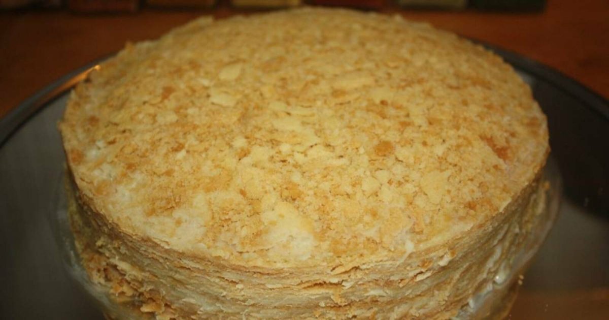 Вкусный крем для Наполеона со сгущенкой