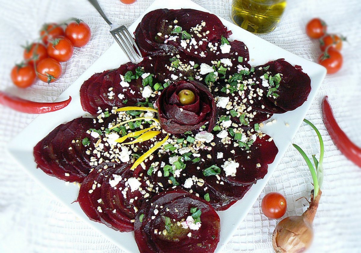 Канапе мясное