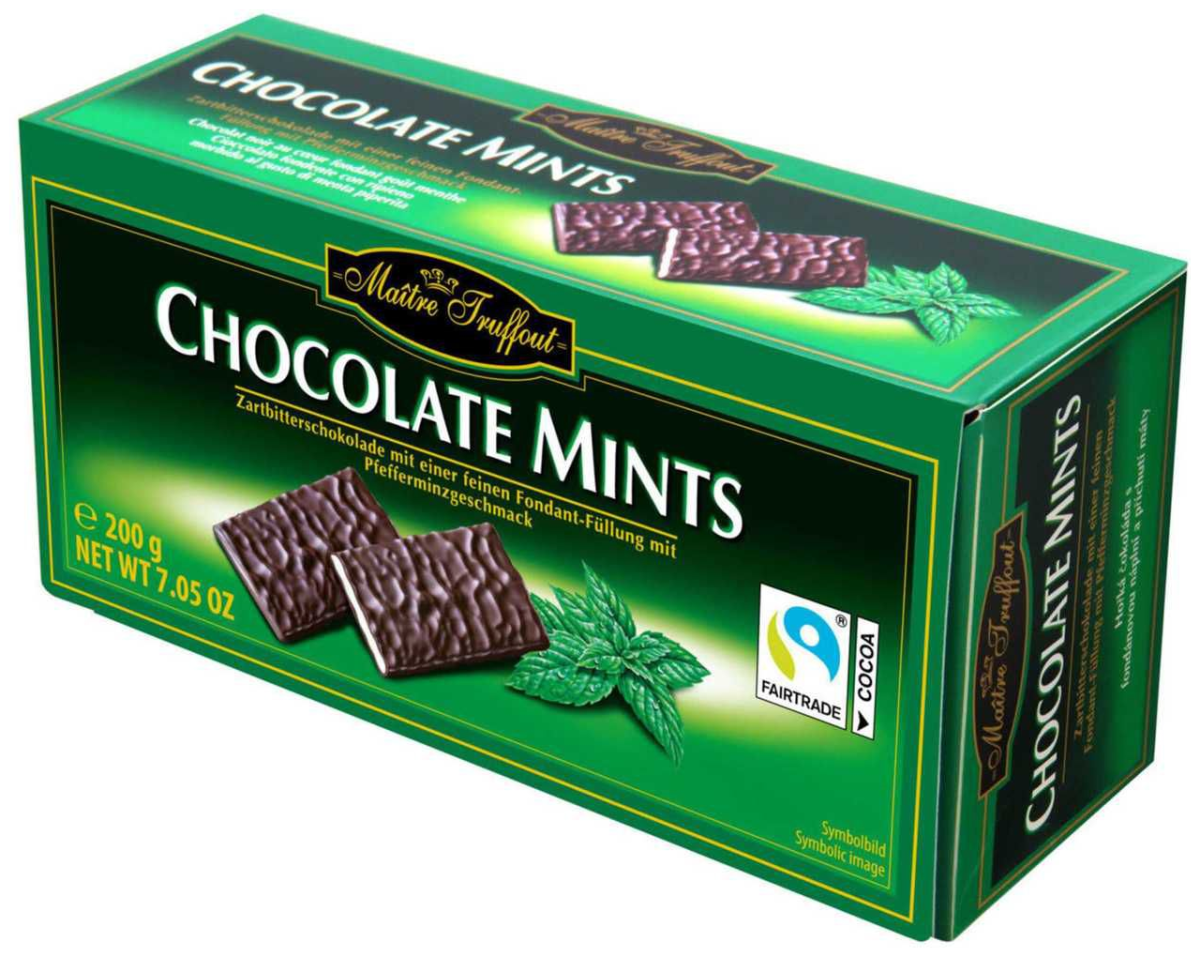 Шоколад Maitre Truffout (ментол) 200 гр