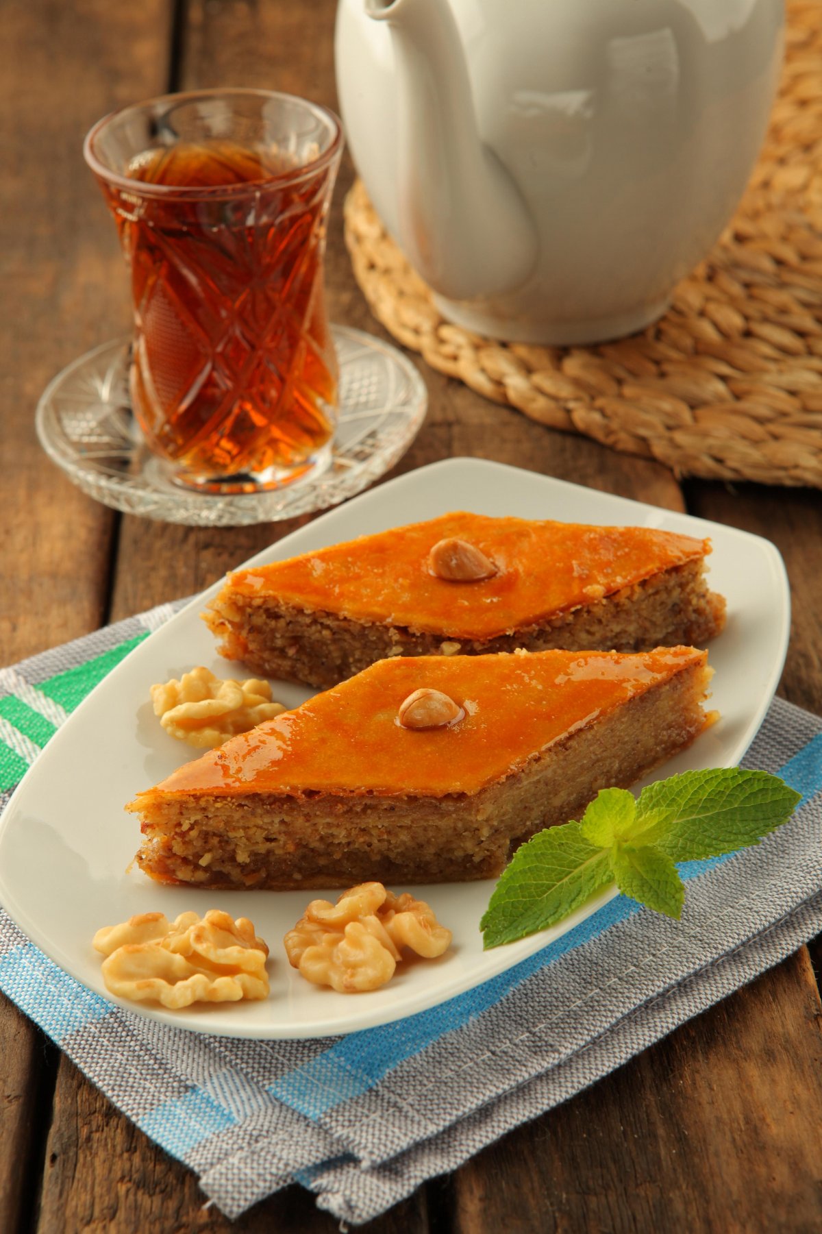 Баклава с грецким орехом