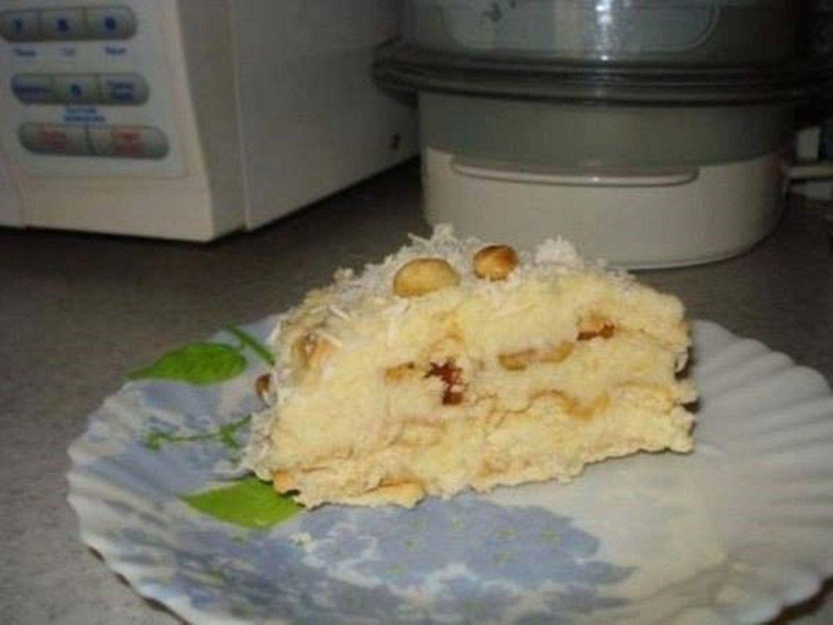 Торт из рулетов