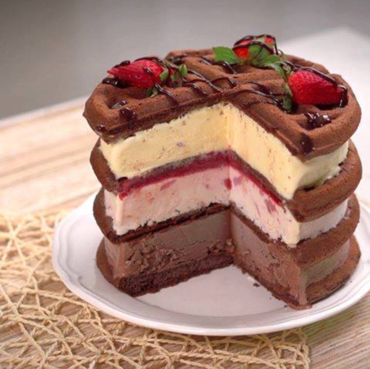 Самые вкусные торты в разрезе