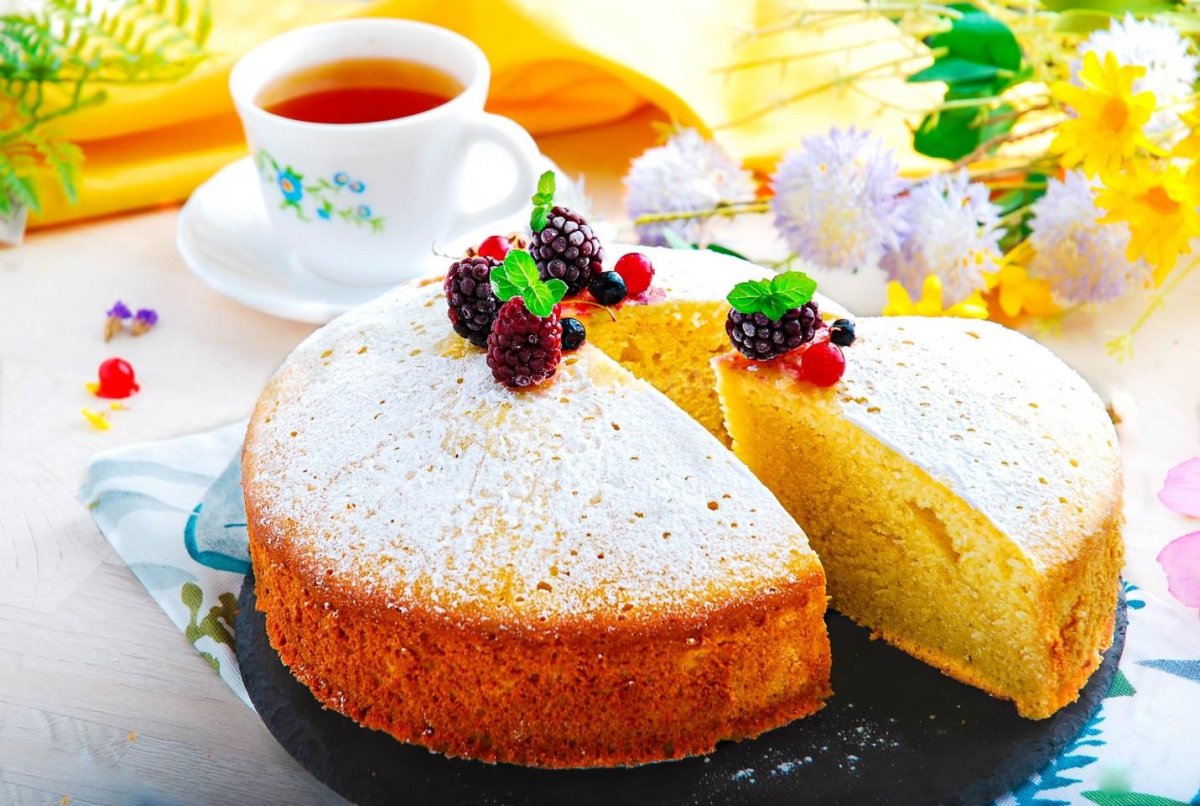 Классический бисквит для торта