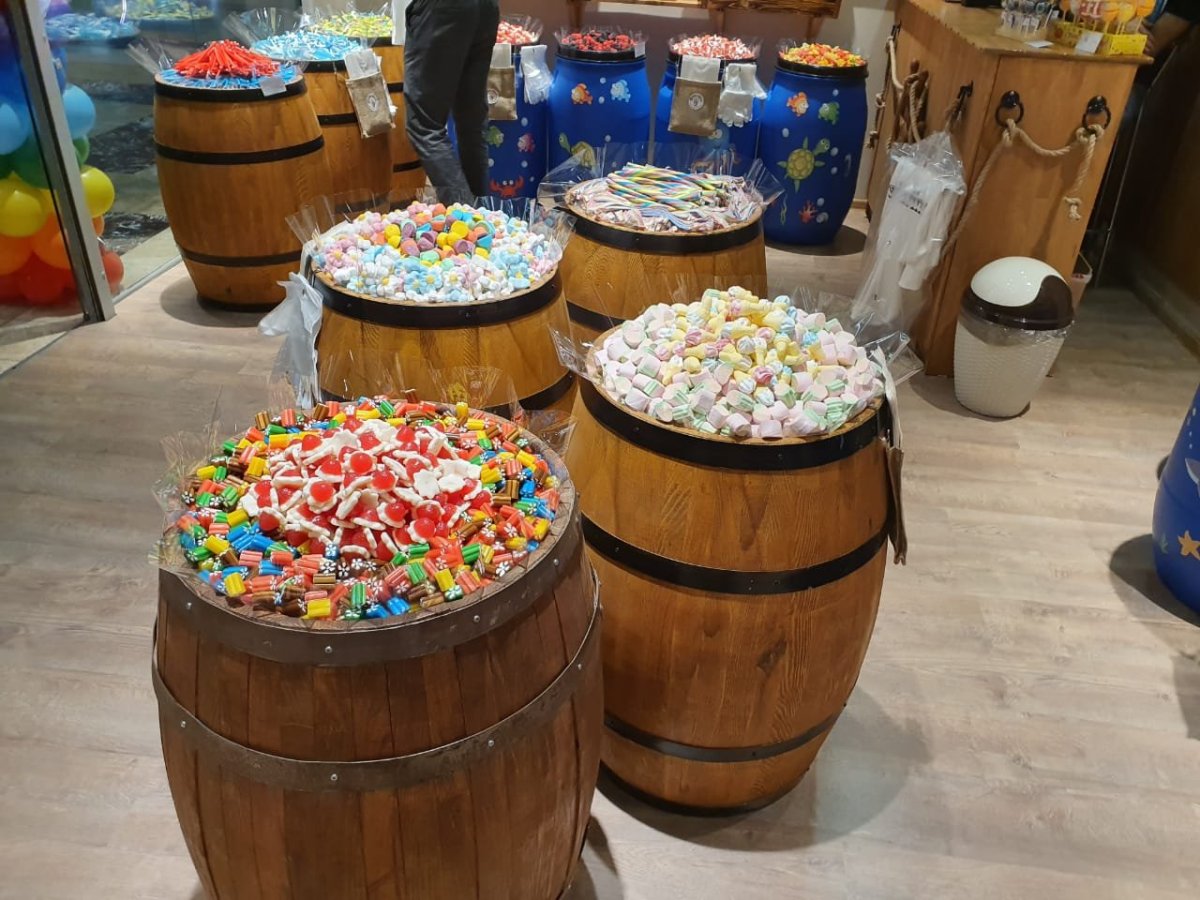 Шоколадные бочонки с алкоголем