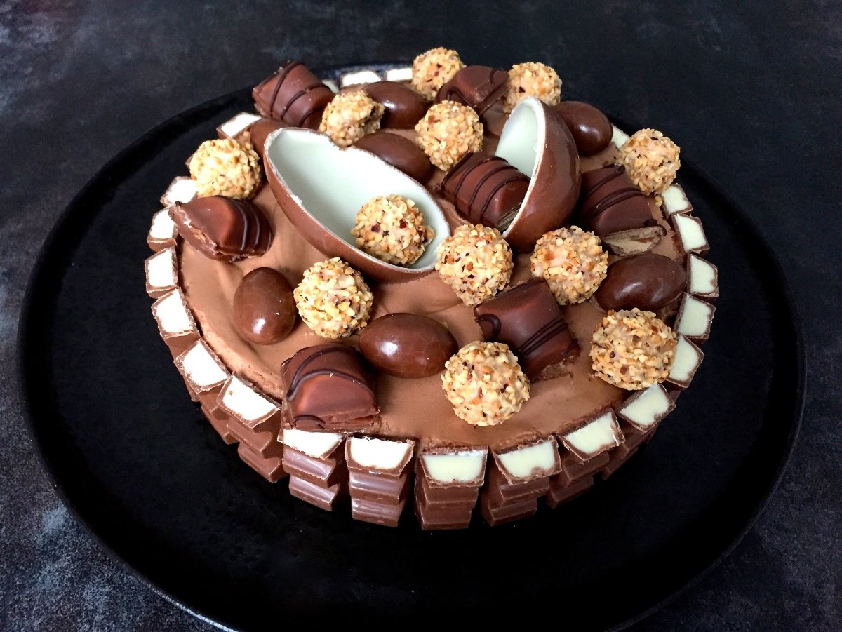 Торт kinder bueno