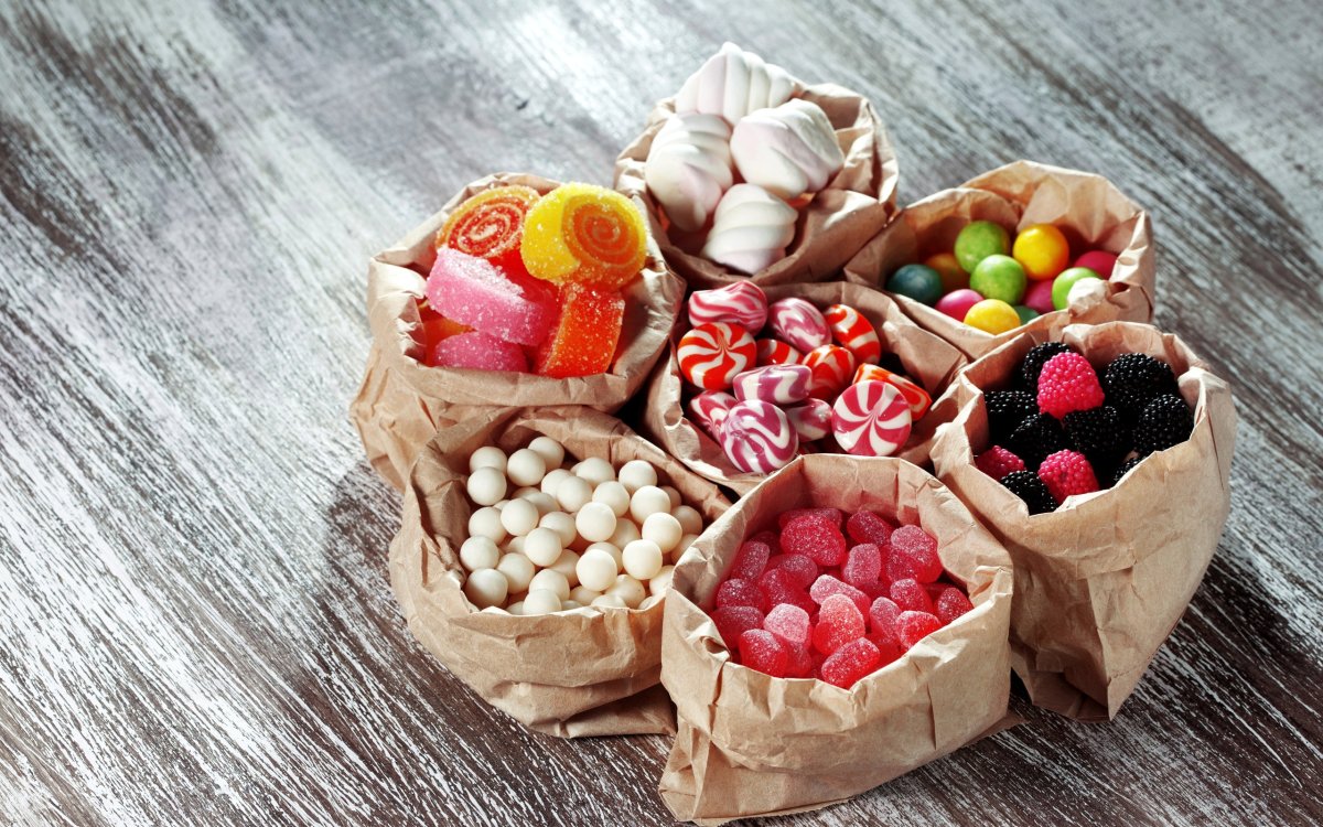 Красивые конфеты