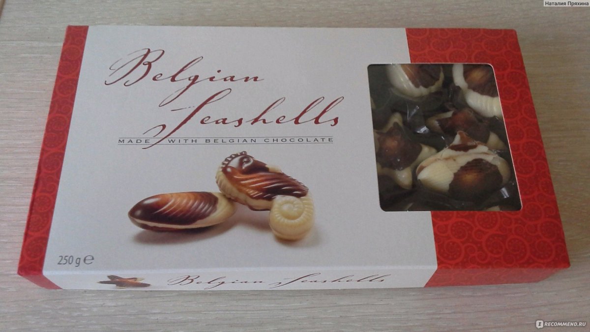 Конфеты Baronie Belgium NV Fruits de mer