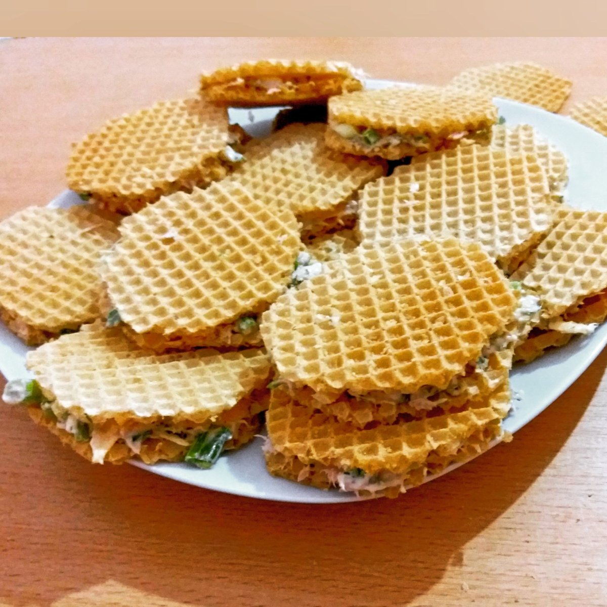 Торт из готовых вафель