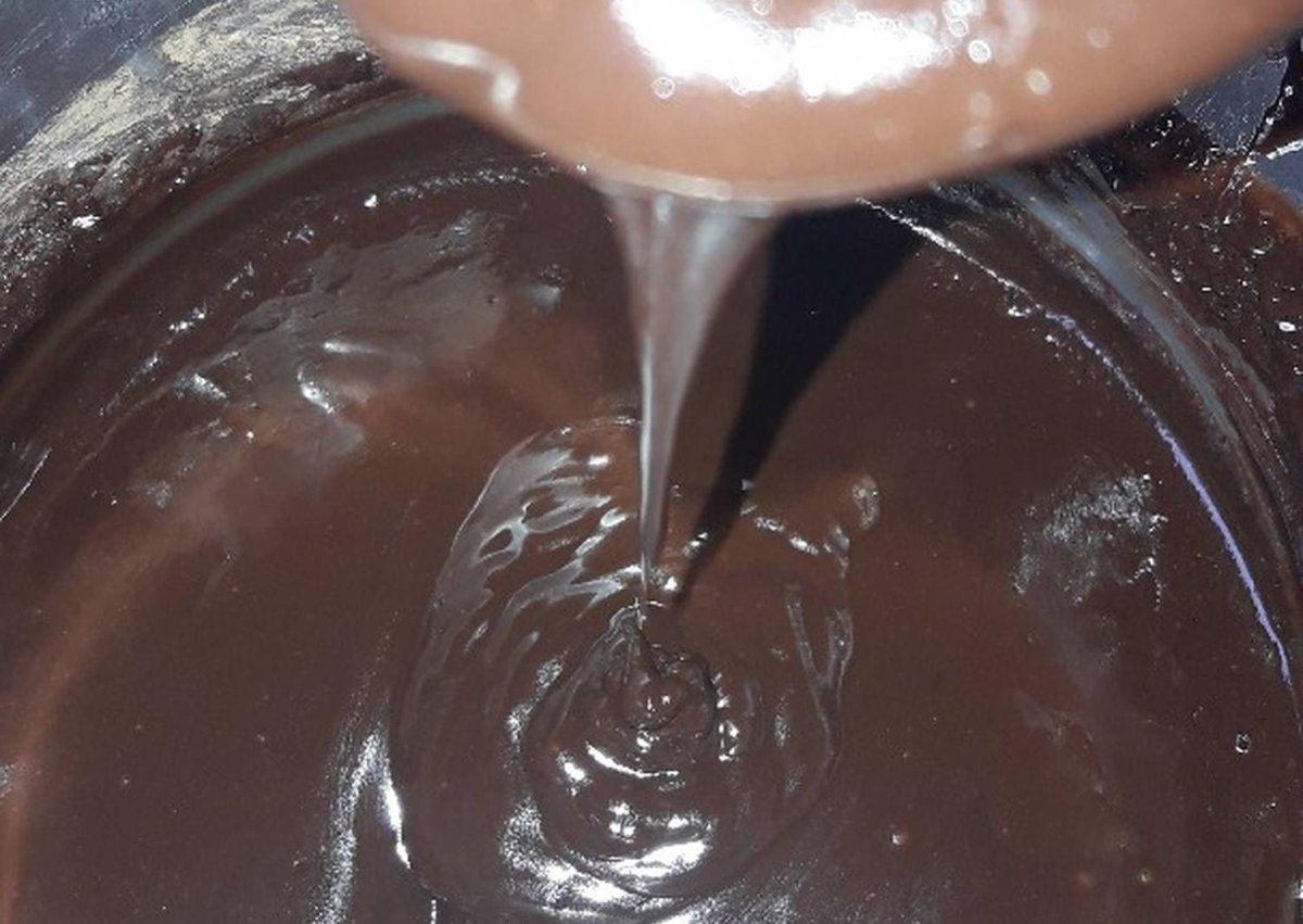 Шоколадная глазурь из какао порошка и молока