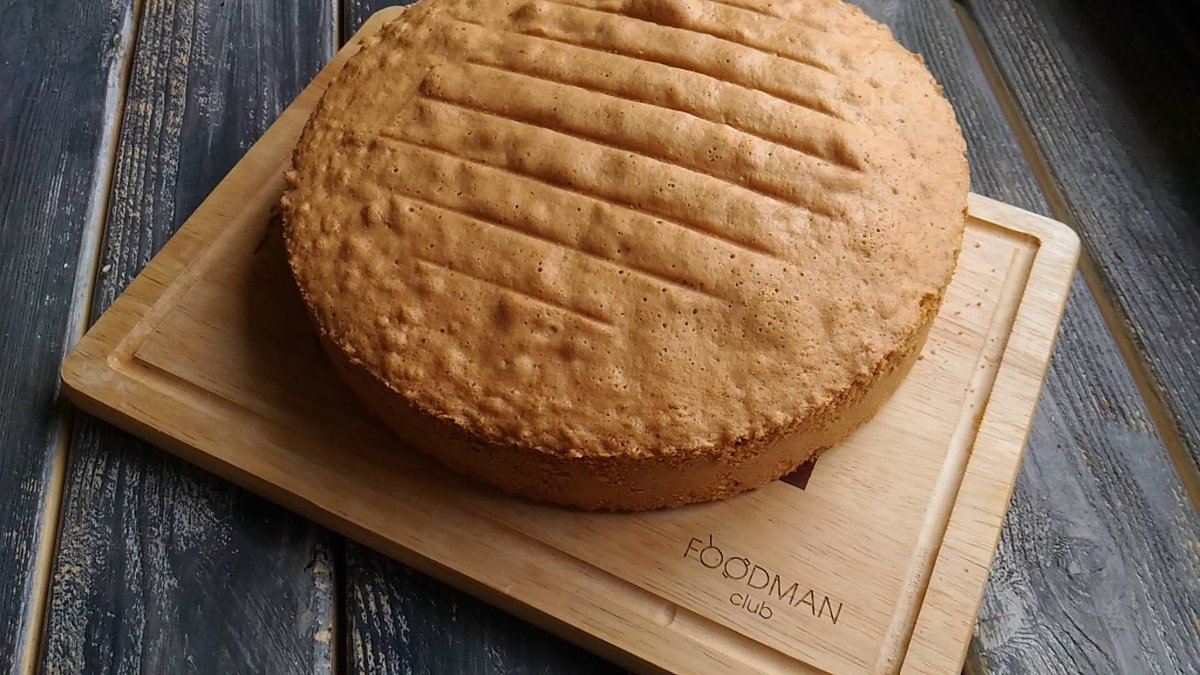 Коржи из кокосовой муки