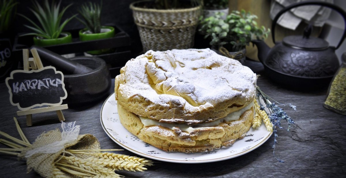 Еда на любой вкус торт Карпатка