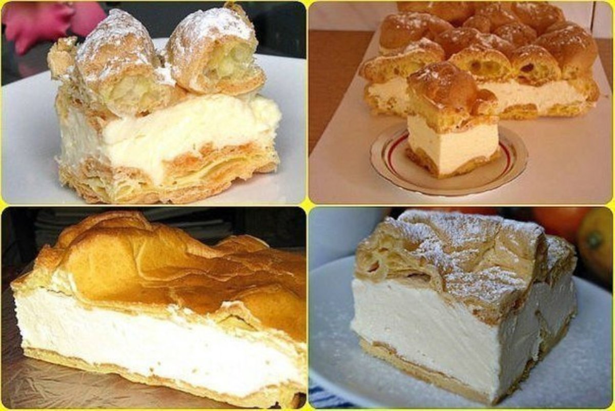 Торт Карпатка с клубникой
